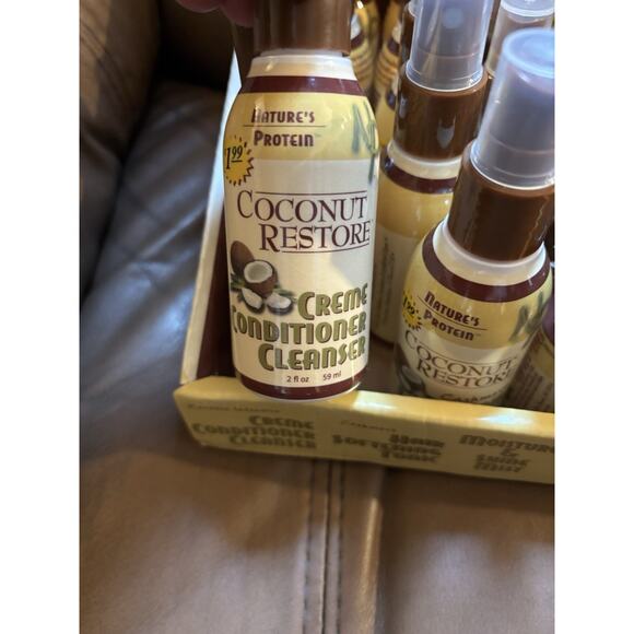 Nature’s Protein Coconut Restore Hair Care Display Set – Travel Size- Lot Of 30+ - Picture 4 of 11
